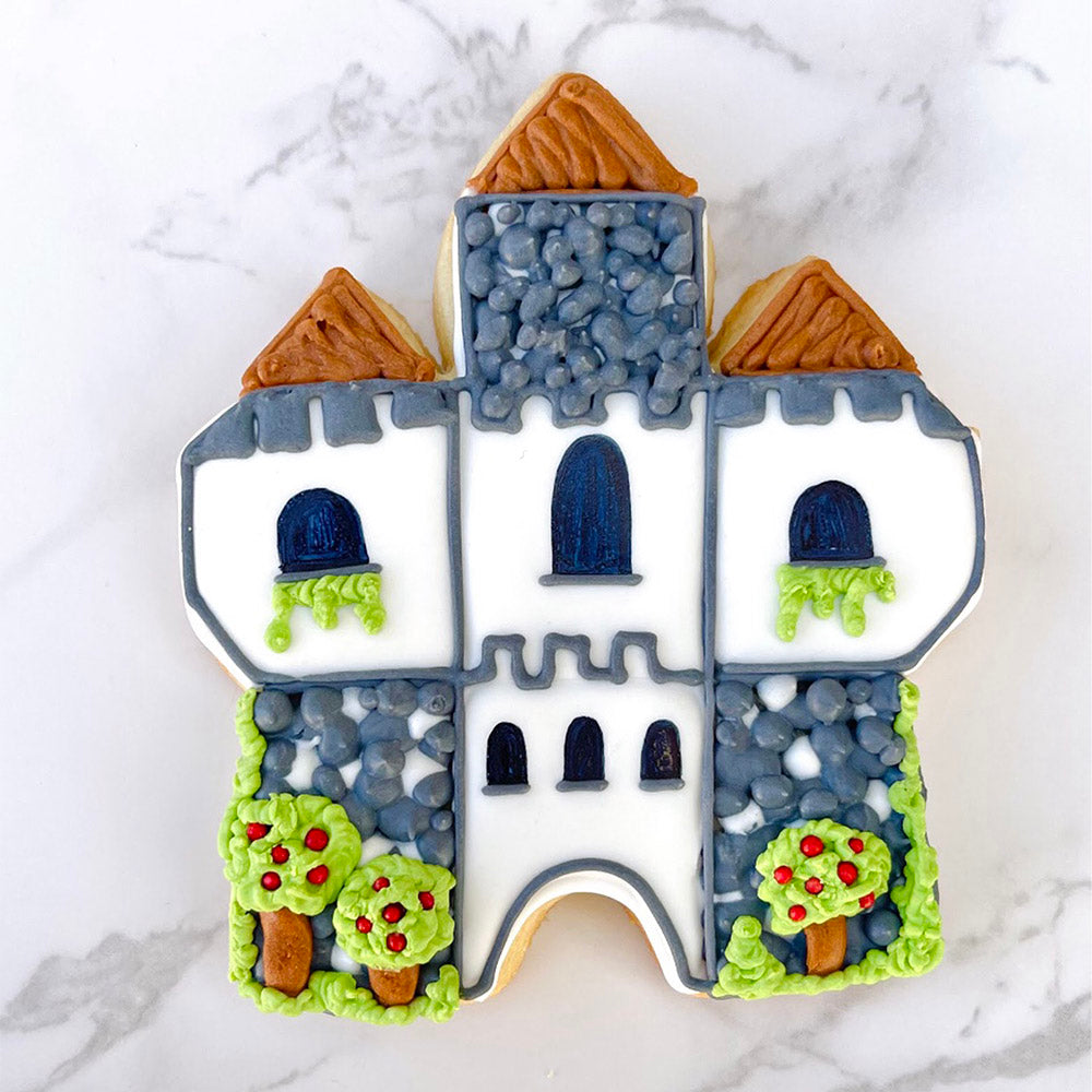 Emporte-pièce maison/château hanté 3,4" x 3,25" - Ann Clark Cookie Cutters - Emporte-pièce - - La Guilde Culinaire
