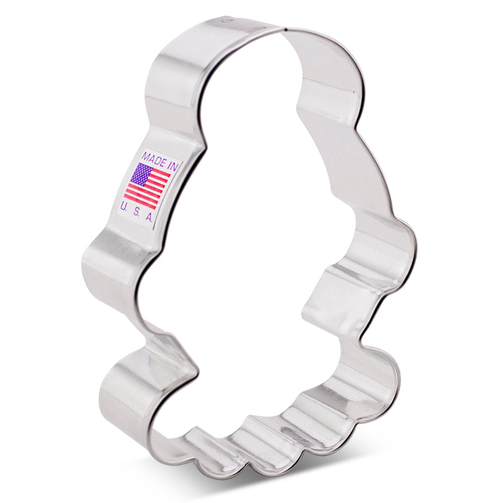 Emporte-pièce Mme Noël 4" par Flour Box Bakery 4" x 3" - Ann Clark Cookie Cutters - Emporte-pièce - - La Guilde Culinaire