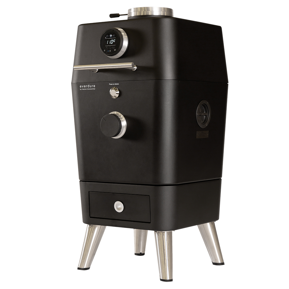 BBQ au charbon de bois 4K Everdure Noir - Everdure - BBQ - HBCE4KBUS - La Guilde Culinaire