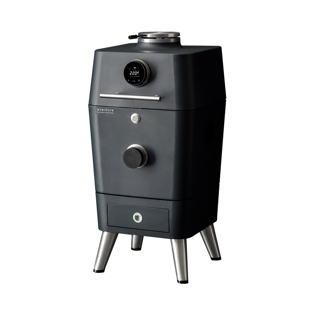 BBQ au charbon de bois 4K Everdure Graphite - Everdure - BBQ - HBCE4KGUS - La Guilde Culinaire