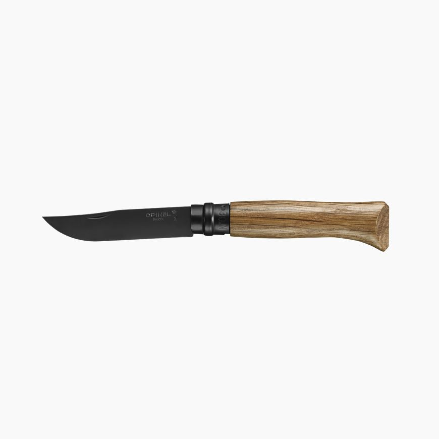 Opinel - N°08 Couteau de poche Édition Chêne Black - Opinel - Couteau de poche - - La Guilde Culinaire