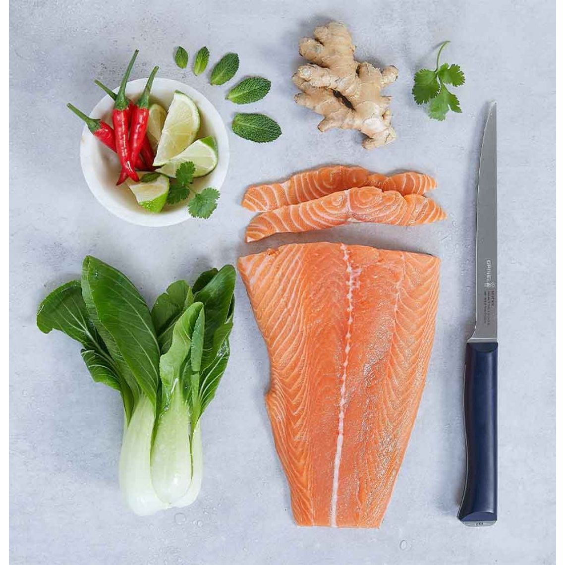 Opinel - N°221 Couteau Effilé Intempora - Opinel - Couteau de table - - La Guilde Culinaire