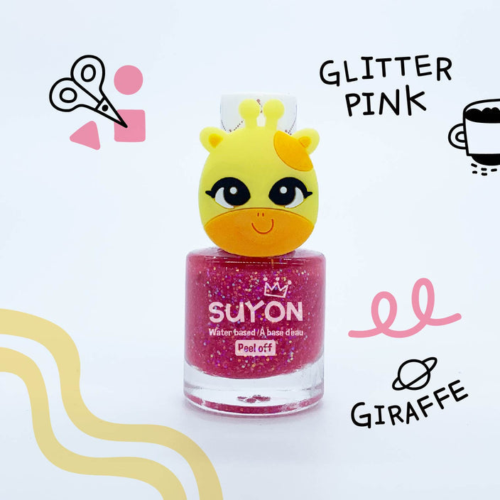Vernis Giraffe - Rose pailleté - Suyon Collection - Vernis - - La Guilde Culinaire