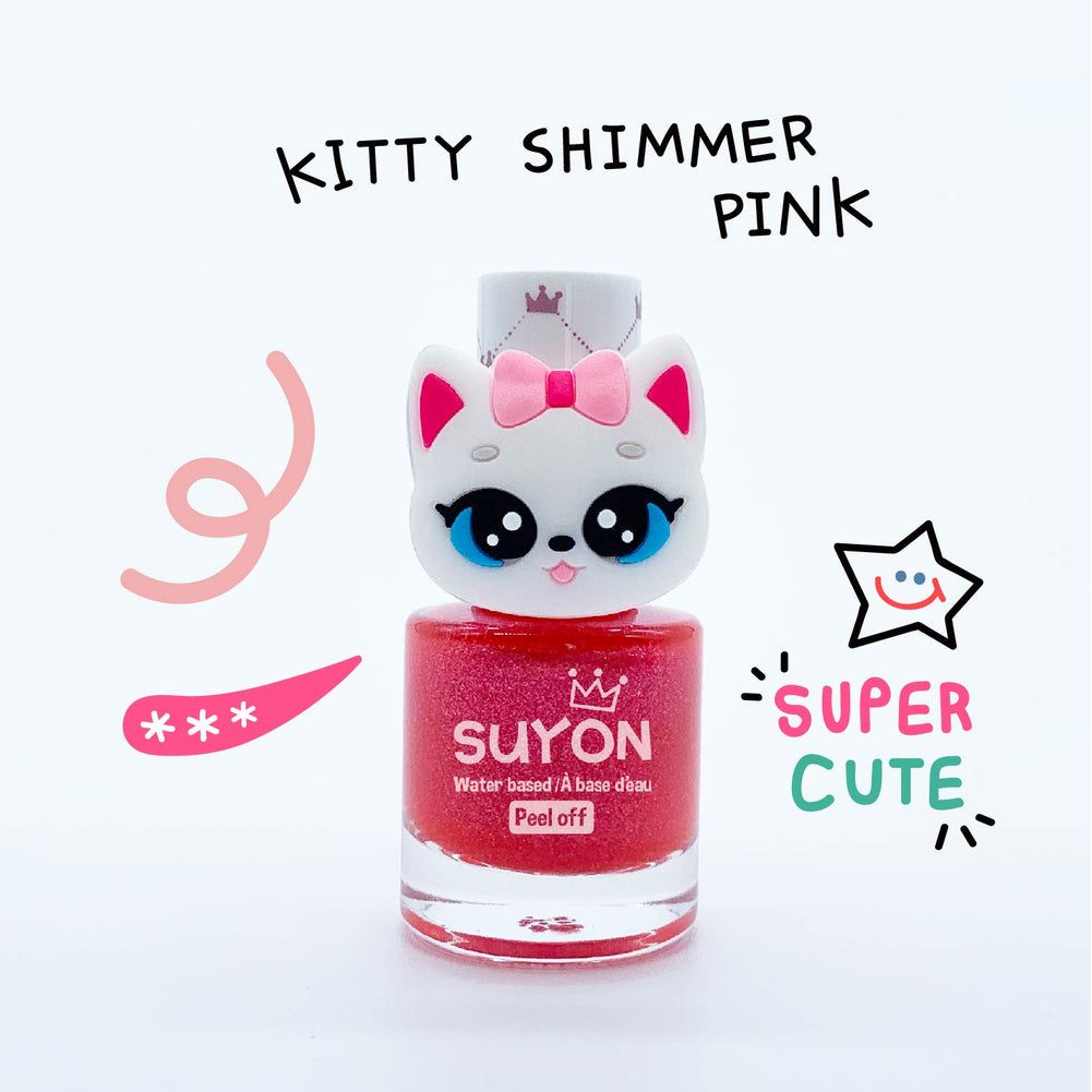 Vernis Kitty - Rose scintillant - Suyon Collection - Vernis - - La Guilde Culinaire