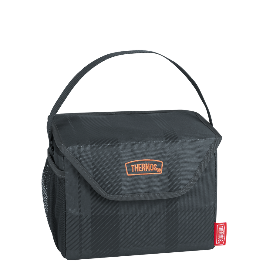 Refroidisseur 6 canettes - Gris Charbon - Thermos - Sac à lunch - - La Guilde Culinaire