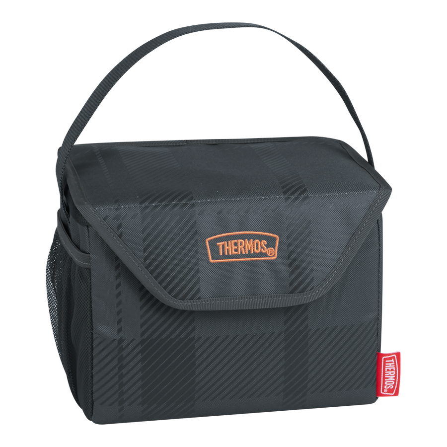 Refroidisseur 6 canettes - Gris Charbon - Thermos - Sac à lunch - - La Guilde Culinaire