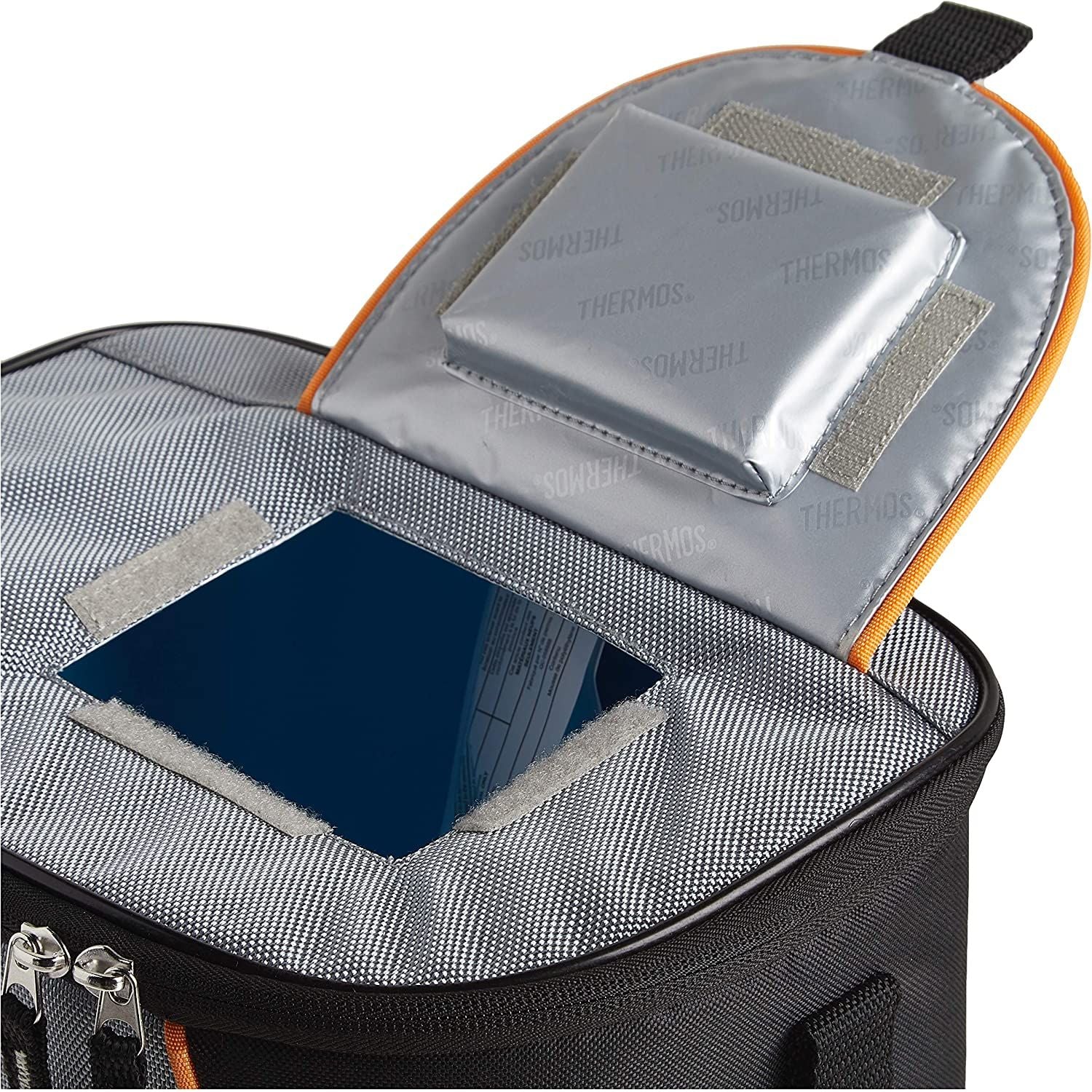 Refroidisseur 6 canettes Element 5 - Noir/Orange ! - Thermos - Sac à lunch - - La Guilde Culinaire