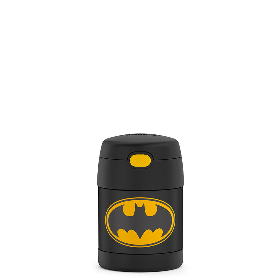 Contenant alimentaire Funtainer en acier inoxydable avec cuillère 10oz - Batman * - Thermos - Contenant pour aliment - - La Guilde Culinaire