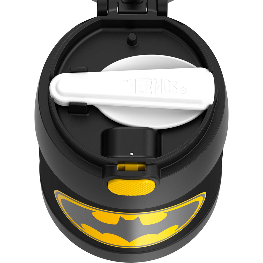 Contenant alimentaire Funtainer en acier inoxydable avec cuillère 10oz - Batman * - Thermos - Contenant pour aliment - - La Guilde Culinaire