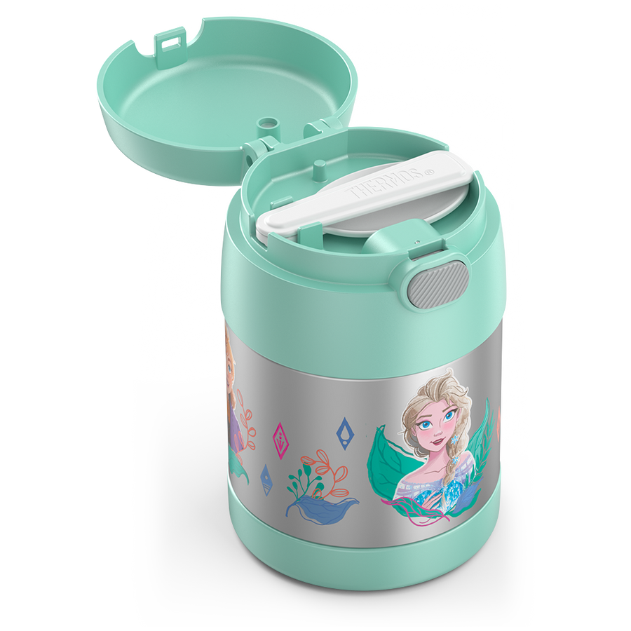 Contenant alimentaire Funtainer en acier inoxydable avec cuillère 10oz La Reine Des Neiges 2 - Thermos - Contenant pour aliment - - La Guilde Culinaire