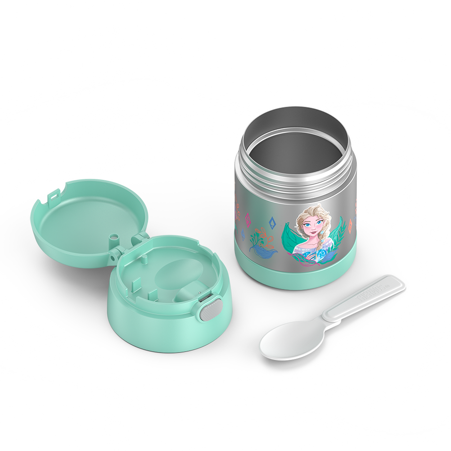 Contenant alimentaire Funtainer en acier inoxydable avec cuillère 10oz La Reine Des Neiges 2 - Thermos - Contenant pour aliment - - La Guilde Culinaire
