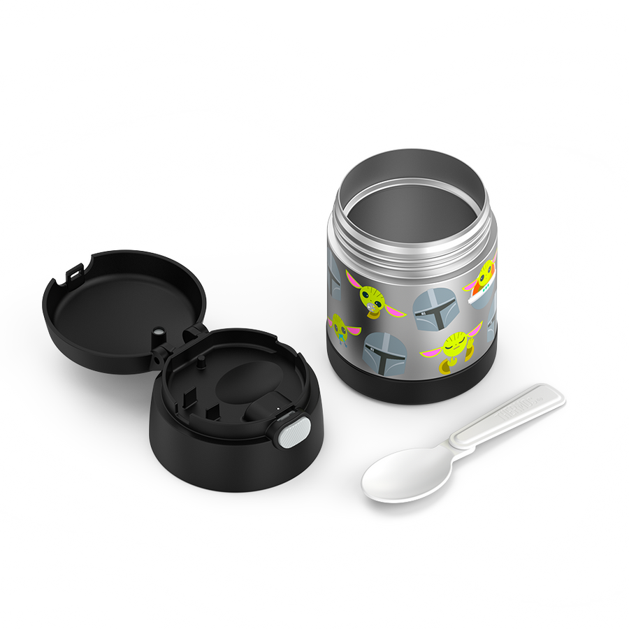 Contenant alimentaire Funtainer en acier inoxydable 10oz - Le Mandalorien - Thermos - Contenant pour aliment - - La Guilde Culinaire