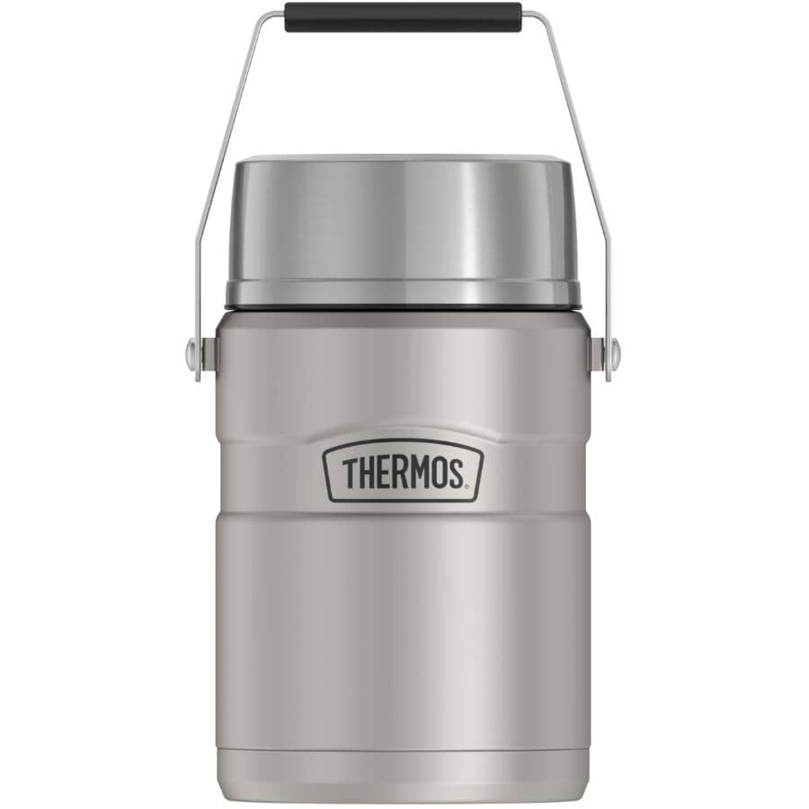 Contenant alimentaire en acier inoxydable Big Boss, acier mat, 1,4 L - Thermos - Contenant pour aliment - - La Guilde Culinaire