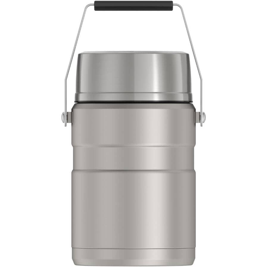 Contenant alimentaire en acier inoxydable Big Boss, acier mat, 1,4 L - Thermos - Contenant pour aliment - - La Guilde Culinaire