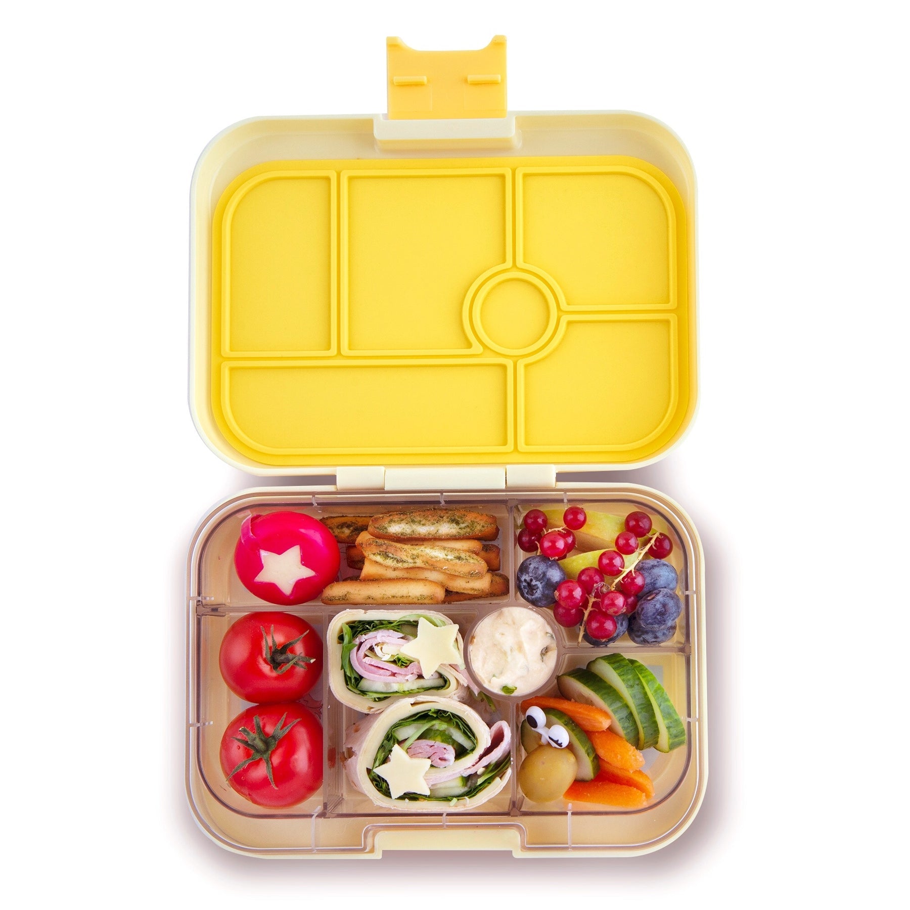 Yumbox Bento – Original – Sunburst Yellow avec plateau Koala (6 compartiments) - Yumbox - Boîte à repas - - La Guilde Culinaire