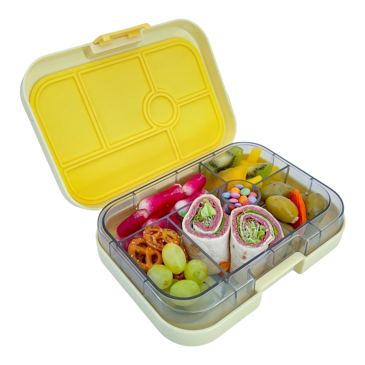 Yumbox Bento – Original – Sunburst Yellow avec plateau Koala (6 compartiments) - Yumbox - Boîte à repas - - La Guilde Culinaire