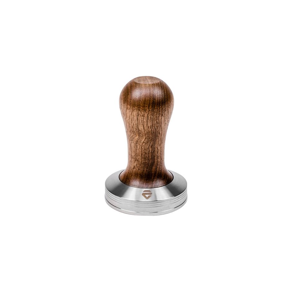 Tasseur avec poignée en bois 2 couleurs et base en acier inoxydable 58,55mm LELIT ! - LELIT - Pilon à café - - La Guilde Culinaire