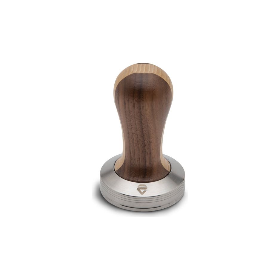 Tasseur en acier inoxydable avec manche en bois 2 couleurs et petit rebord LELIT ! - LELIT - Pilon à café - - La Guilde Culinaire