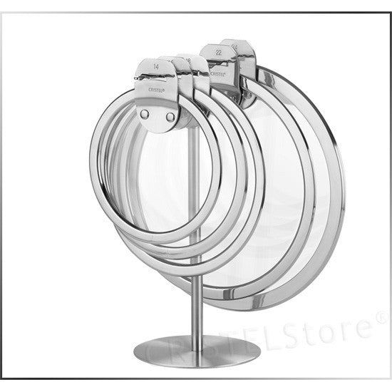 Couvercle en verre - STRATE - Cristel - Couvercle pour poêle et casseroles - - La Guilde Culinaire