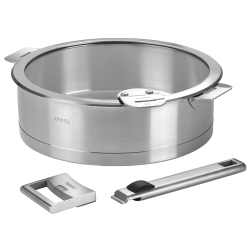 Couvercle en verre - STRATE - Cristel - Couvercle pour poêle et casseroles - - La Guilde Culinaire