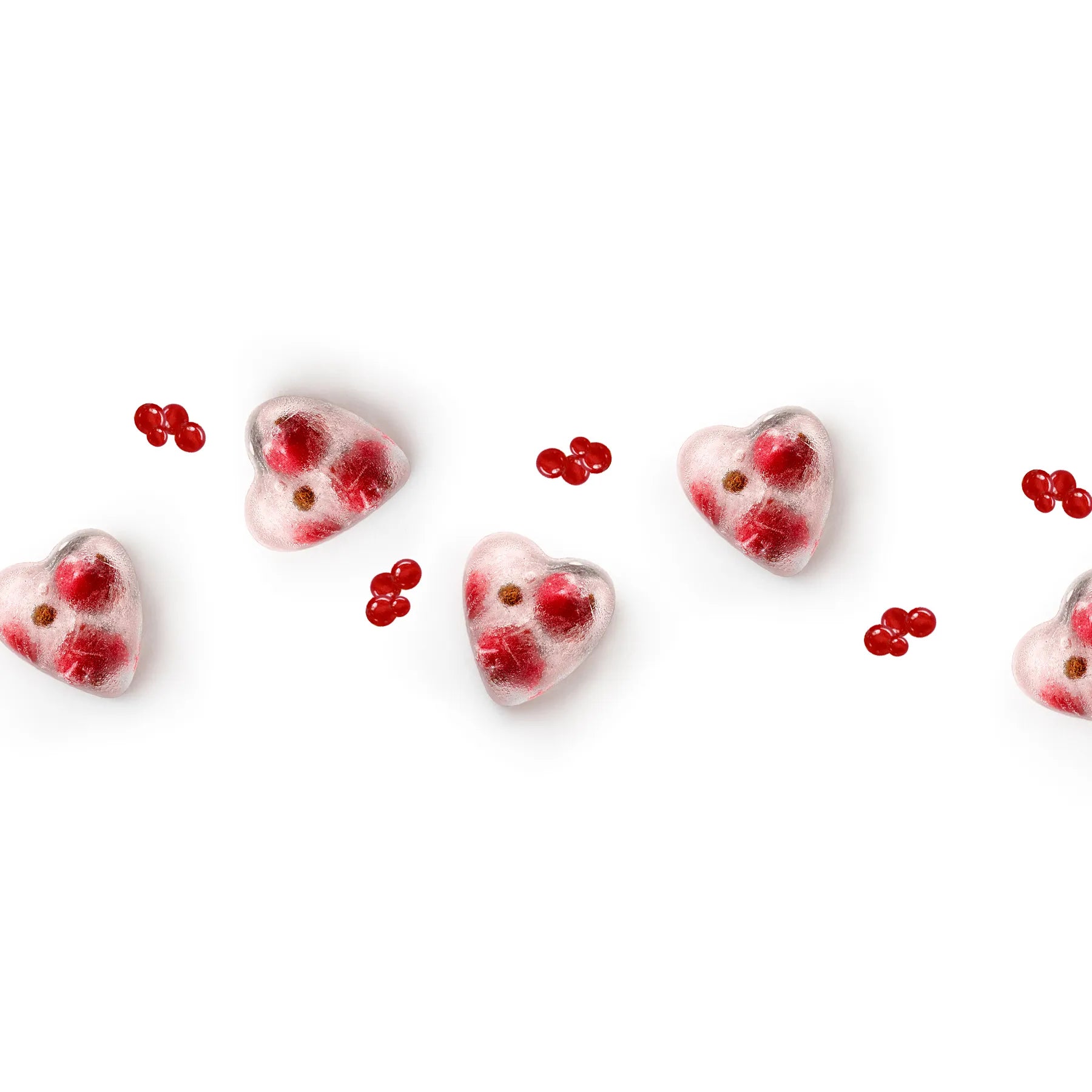 Bac à glaçons avec couvercle cœur - Lékué - Contenant pour aliment - - La Guilde Culinaire