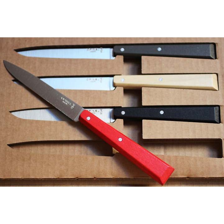 Opinel - Coffret de 4 couteaux Esprit Loft N°125 - Opinel - Couteau de table - - La Guilde Culinaire