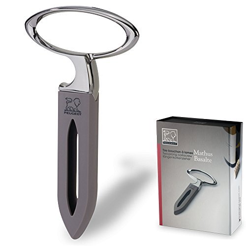Tire-bouchon à lames couleur basalte - Mathus Peugeot - Peugeot - Tire-bouchon - - La Guilde Culinaire
