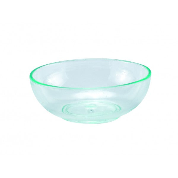 Mini Saladier transparent vert - paquet 50 - Solia - Service de table jetable - - La Guilde Culinaire
