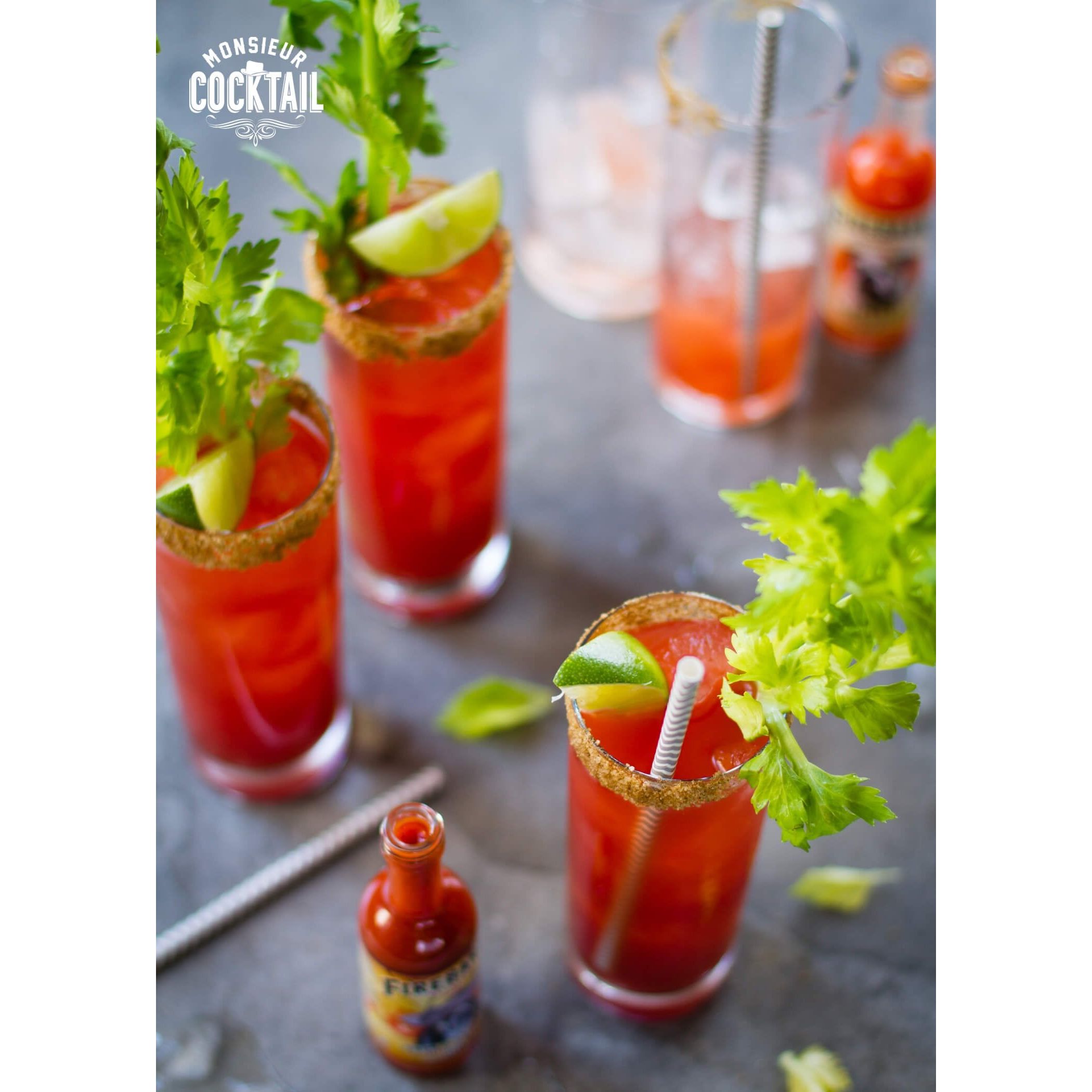 Mix à Bloody 250ml - Monsieur Cocktail - Cocktail sans alcool - - La Guilde Culinaire