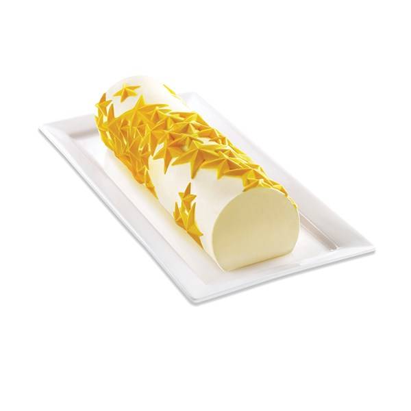 Moule Bûche 3D Starlight - SilikoMart - Moule à bûche - - La Guilde Culinaire