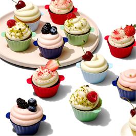 Ensemble de 12 moules en silicone - OXO - Moule à muffins - - La Guilde Culinaire