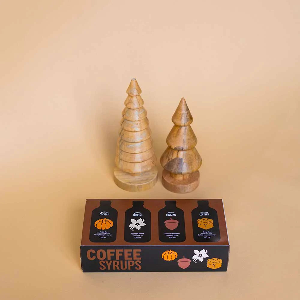 Ensemble de sirops à café - Monsieur Cocktail - Sirop - - La Guilde Culinaire