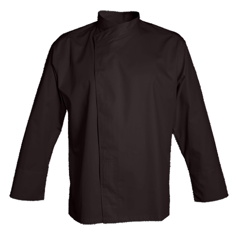 Veste de cuisine Murano Moka * Moka Longues T8 - UE 6XL-74/76 - US 58/61 - Clement Design - Veste cuisine homme - MURANO MOKA ML T6 DIS - La Guilde Culinaire