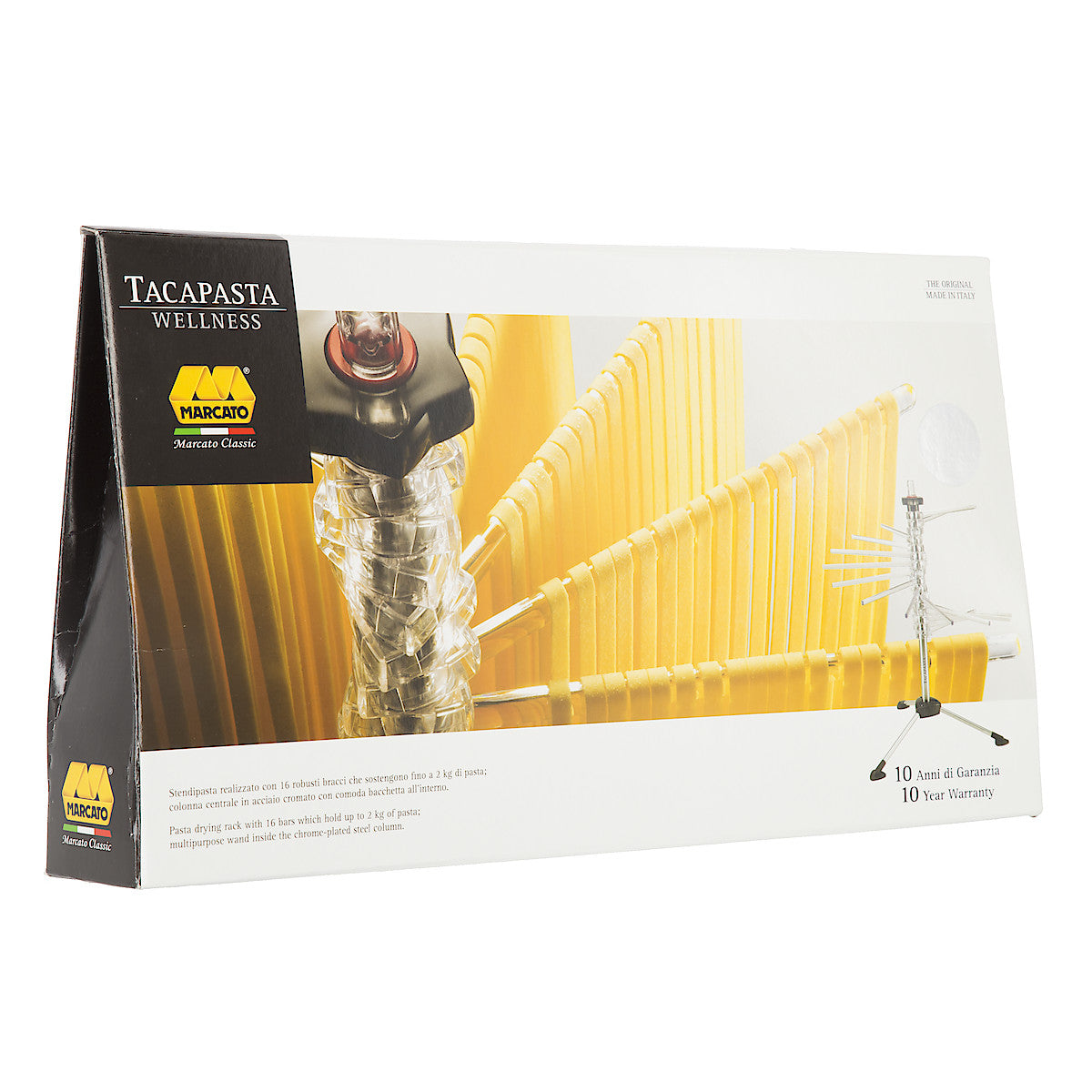 Tacapasta - Séchoir à pâtes 44cm - Marcato Design - Machine à pâte - - La Guilde Culinaire