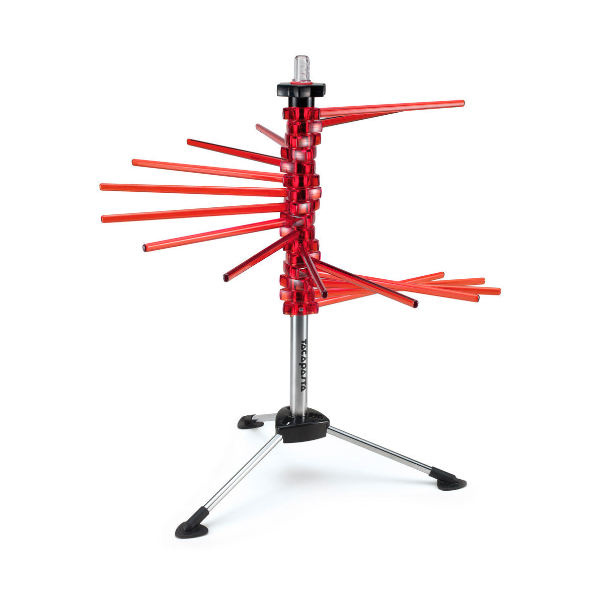 Tacapasta - Séchoir à pâtes 44cm Rouge - Marcato Design - Machine à pâte - 80MA/2088red-1 - La Guilde Culinaire