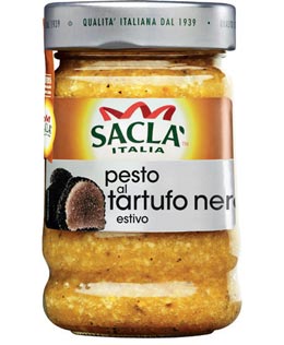 Pesto à la Truffe Noire d'Été 180ml    - Saclà Italia - Sauce - 