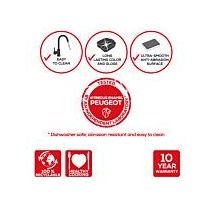 APPOLIA - Plat four en céramique ovale écru 31cm-10 1/2“ * ! - Peugeot - Plat pour four - - La Guilde Culinaire