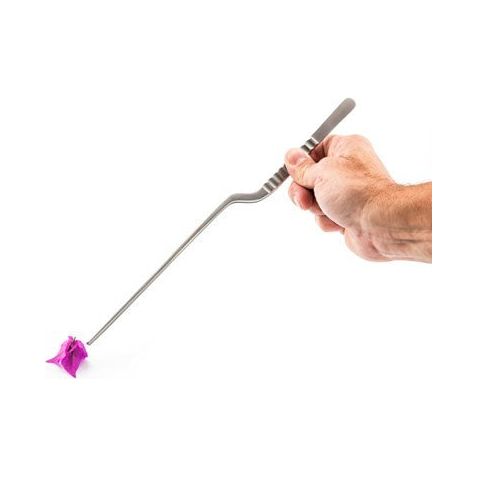 Pince courbée à sushi avec embout cannelé, 12"L - La Guilde Culinaire - Pince à sushi - - La Guilde Culinaire