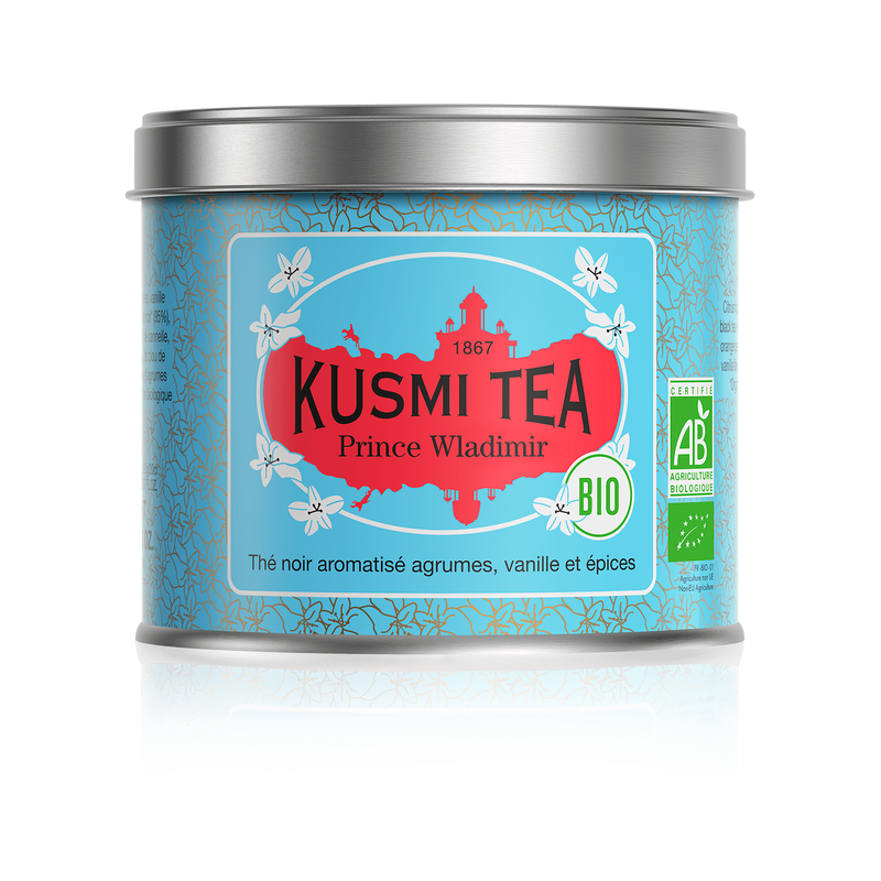 Prince Vladimir Boîte métal 100g - Kusmi Tea - Thé et infusion - KM7788 - La Guilde Culinaire