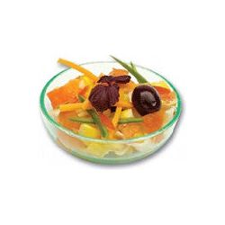 Mini Saladier transparent vert - paquet 50 - Solia - Service de table jetable - - La Guilde Culinaire