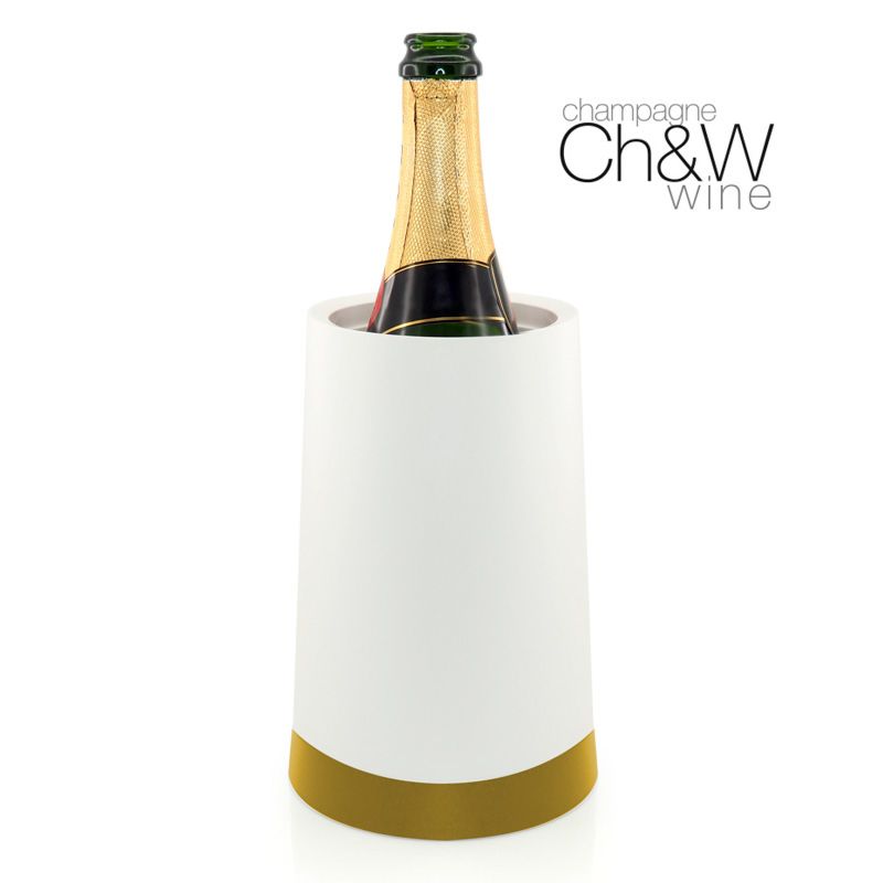 Seau Refroidisseur à Vin & Champagne Blanc   - Pulltex - Refroidisseur à vin - 109-630-00