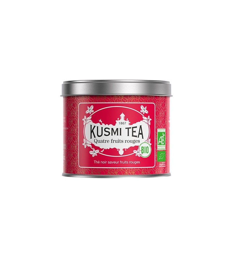 Thé Noir Quatre Fruits Rouges ! Default Title   - Kusmi Tea - Thé et infusion - ROUG100