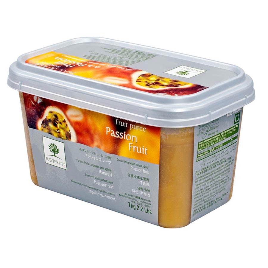 Purée de Fruit de la passion surgelée 1kg - Ravifruit - Purée de fruit - - La Guilde Culinaire