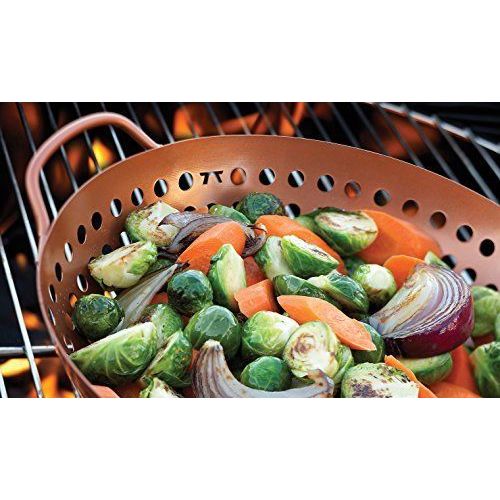 Wok de grillades antiadhésive BBQ ! - Outset - Support de cuisson pour BBQ - - La Guilde Culinaire