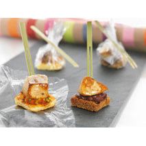 Morceaux de foie gras de canard surgelé - Rougié - Foie gras - - La Guilde Culinaire