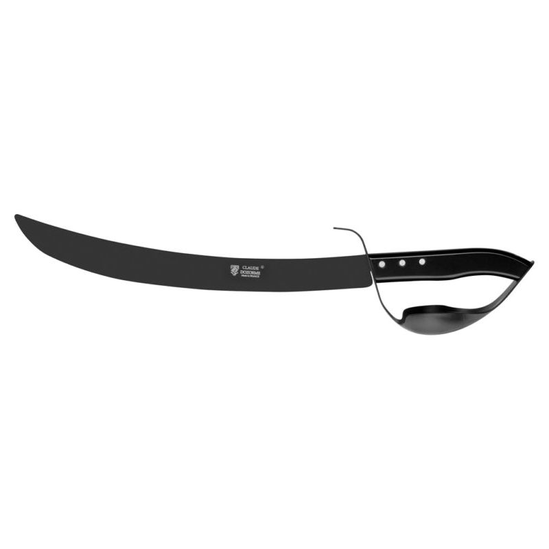 Sabre à champagne Design Noir - socle Chêne - Claude Dozorme - Claude Dozorme - Sabre à champagne - - La Guilde Culinaire