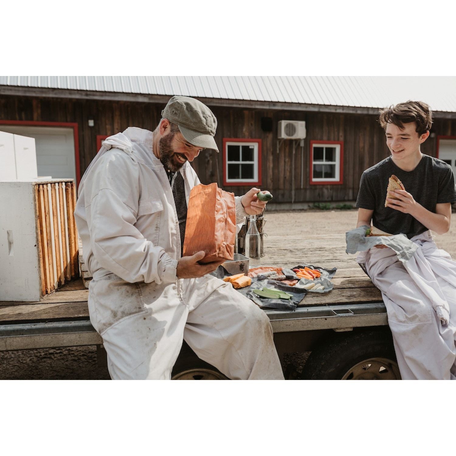 Sac ciré COLLECTION NATURE - Naturel - Api-Flex - Emballage alimentaire - - La Guilde Culinaire