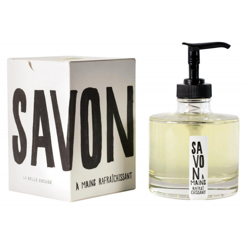 Savon à main rafraîchissant 200ml - La Belle Excuse - Savon - - La Guilde Culinaire