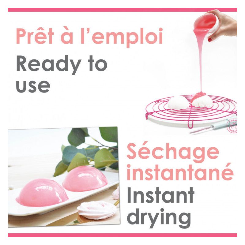 Glaçage Miroir Rose ! - Scrapcooking - Glaçage - - La Guilde Culinaire