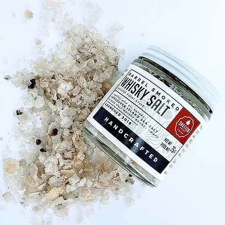 Sel de mer fumé au Whisky 75gr - VANCOUVER ISLAND SEA SALT - VANCOUVER ISLAND SEA SALT - Sel - - La Guilde Culinaire